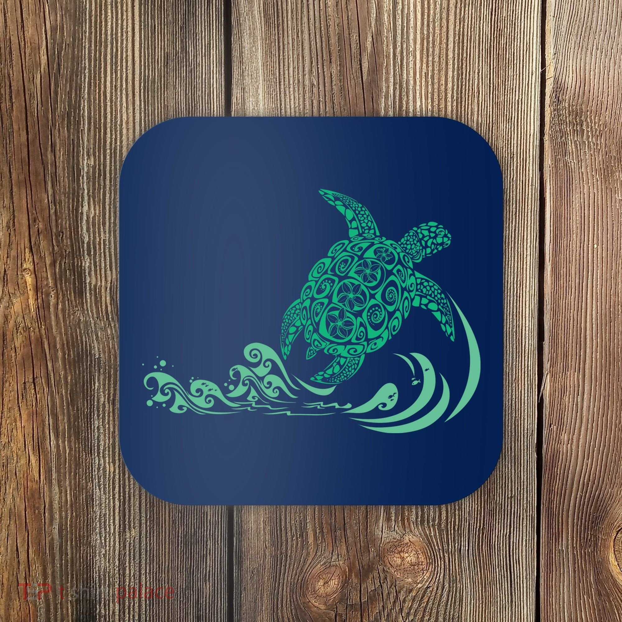 Hawaiian Green Turtle Coaster