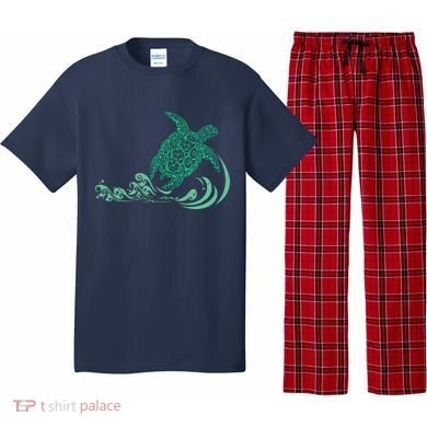 Hawaiian Green Turtle Pajama Set