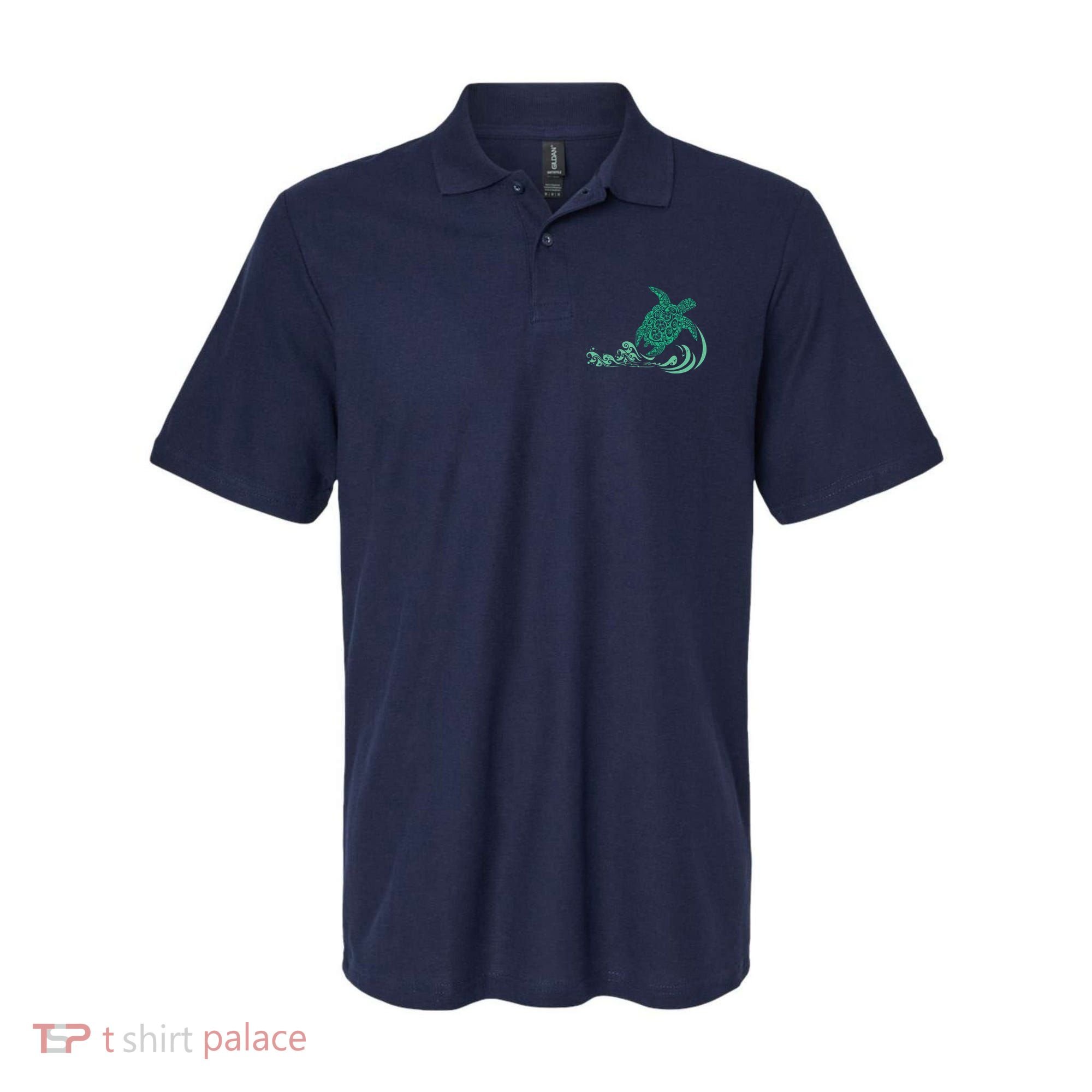 Hawaiian Green Turtle Polo