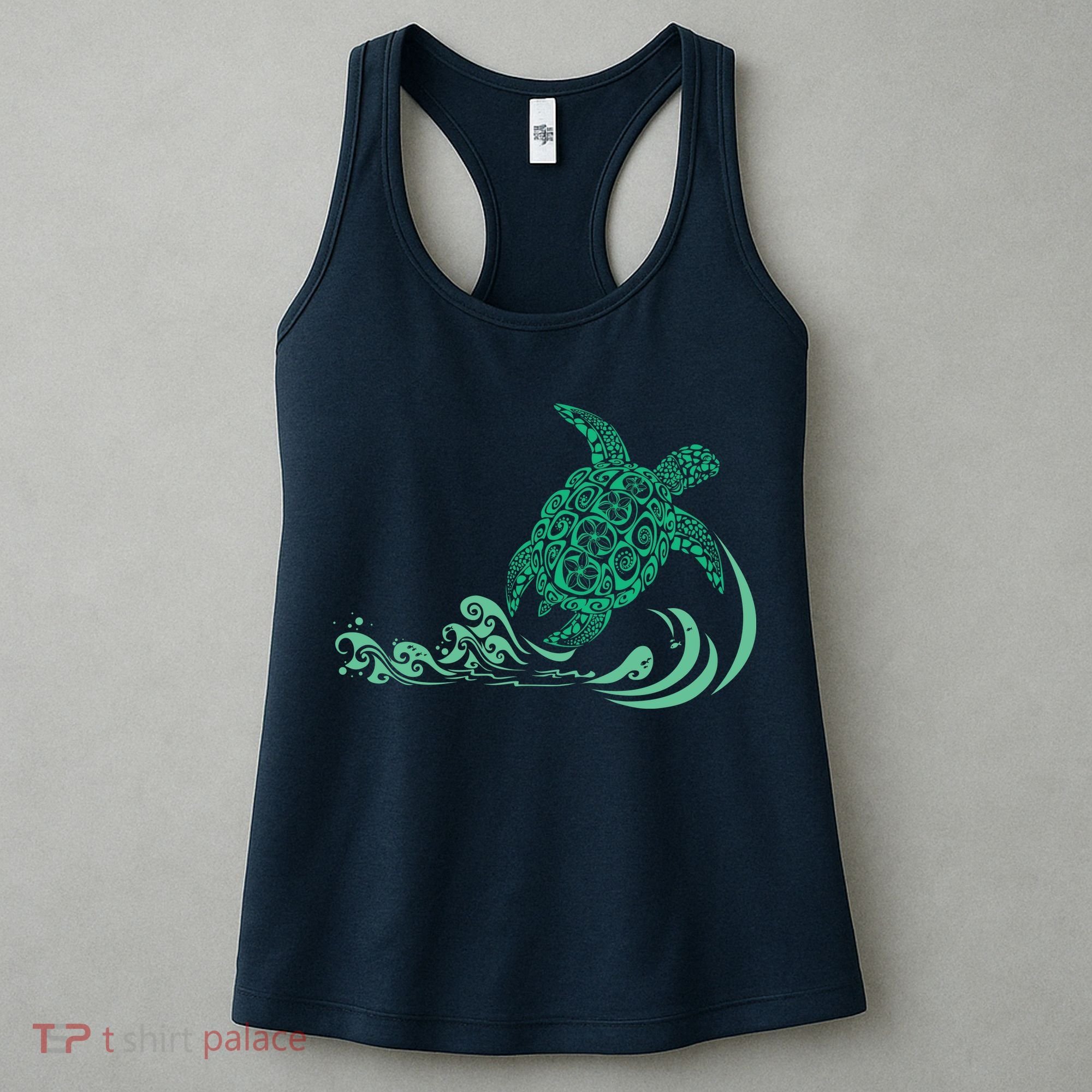 Hawaiian Green Turtle Women's Tank Top
