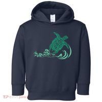 Hawaiian Green Turtle Toddler Hoodie thumb 0