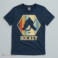 Hockey Goalie Vintage Retro Gift T-Shirt thumb 5