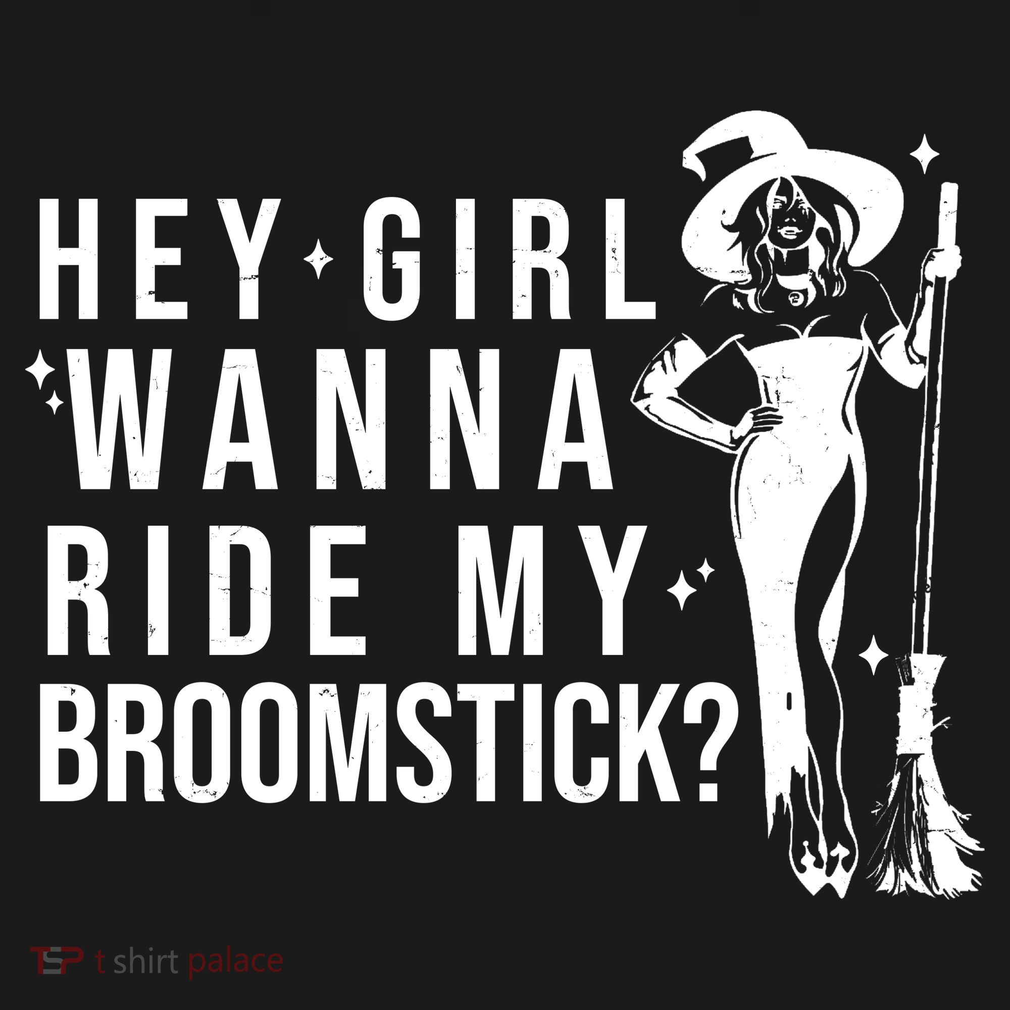 Hey Girl Wanna Ride My Broomstick Funny Witch Women's Hoodie