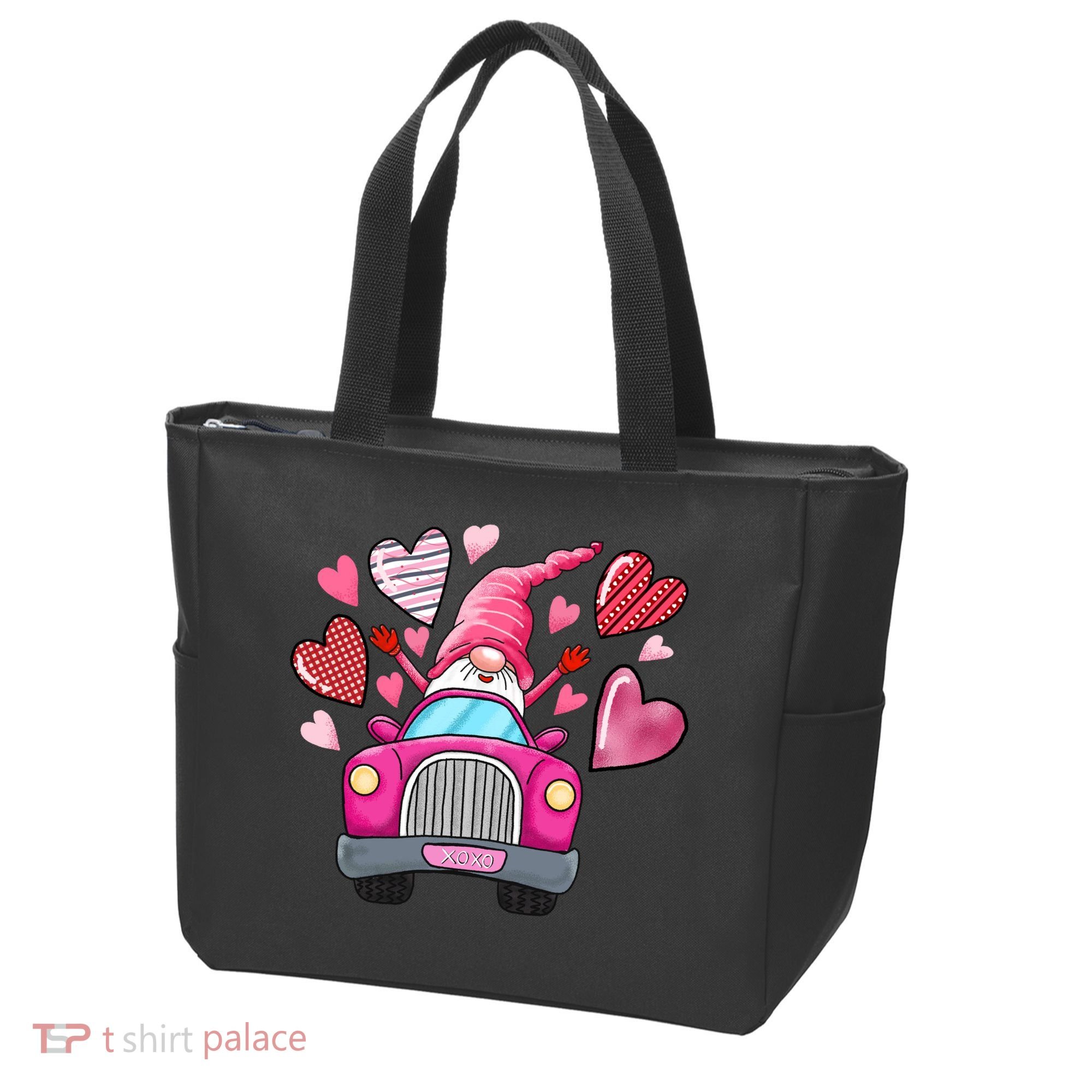 Heart Gnome Xoxo Valentines Day Cute Tote Bag