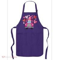 Heart Gnome Xoxo Valentines Day Cute Apron thumb 0