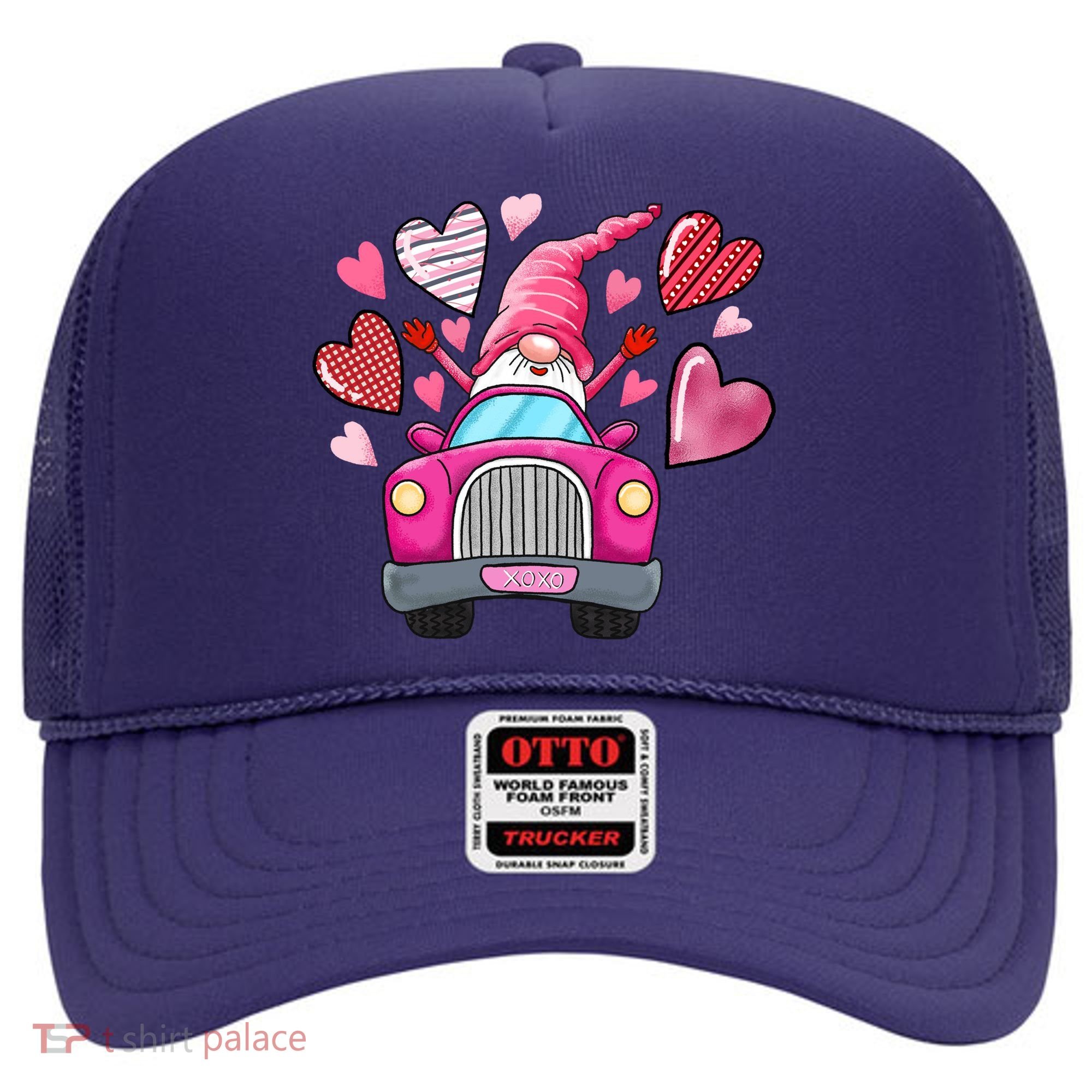 Heart Gnome Xoxo Valentines Day Cute Hat