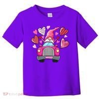 Heart Gnome Xoxo Valentines Day Cute Toddler T-Shirt thumb 0