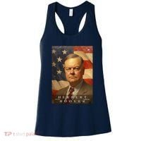 Herbert Hoover 31st President Of The United States Portrait Women's Tank Top thumb 0