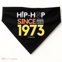 HIP HOP 50TH ANNIVERSARY 1973 BRONX NEW YORK GRAFFITI BBOY USA-Made Doggie Bandana thumb 0