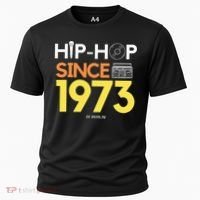 HIP HOP 50TH ANNIVERSARY 1973 BRONX NEW YORK GRAFFITI BBOY Cooling Performance Crew T-Shirt thumb 0