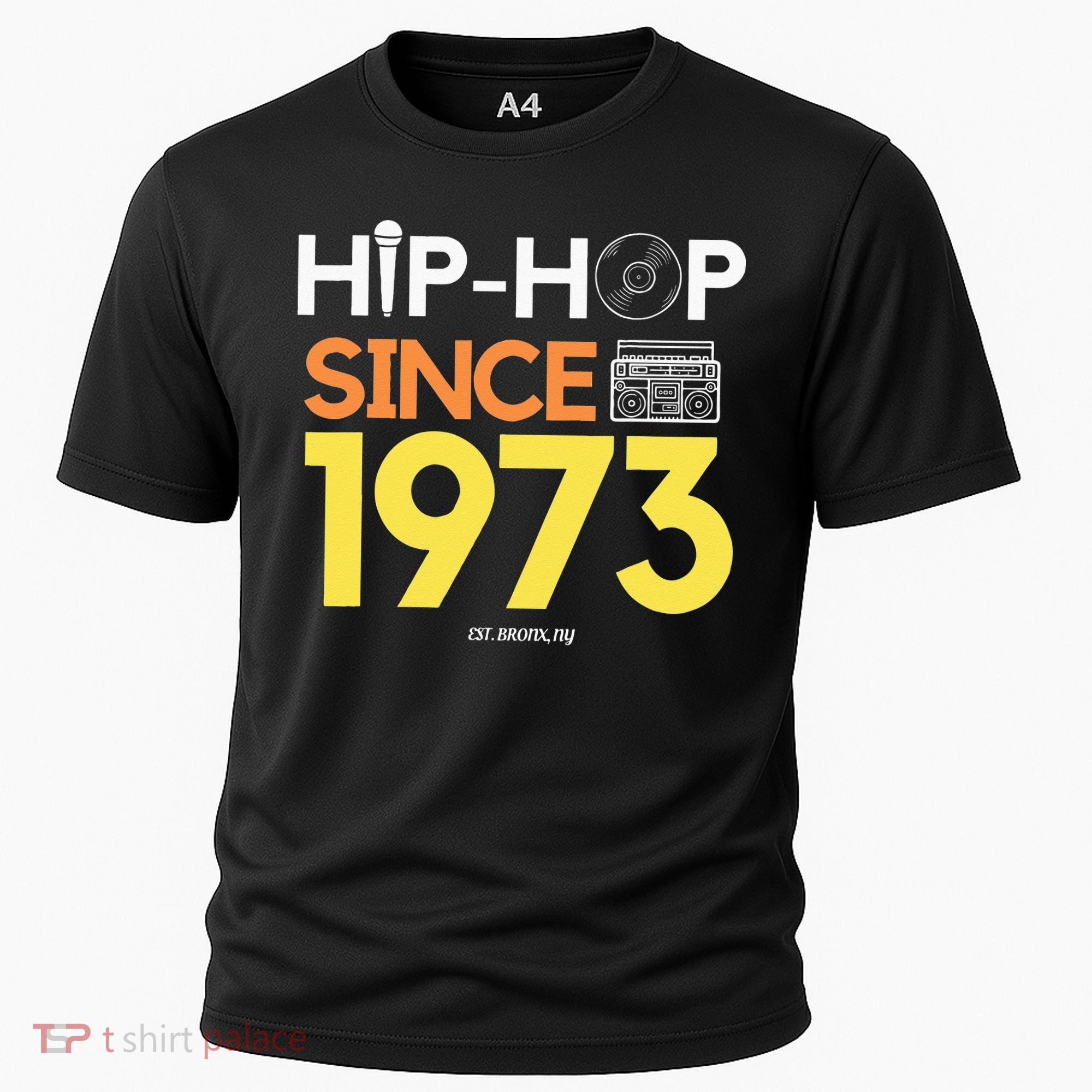HIP HOP 50TH ANNIVERSARY 1973 BRONX NEW YORK GRAFFITI BBOY Cooling Performance Crew T-Shirt