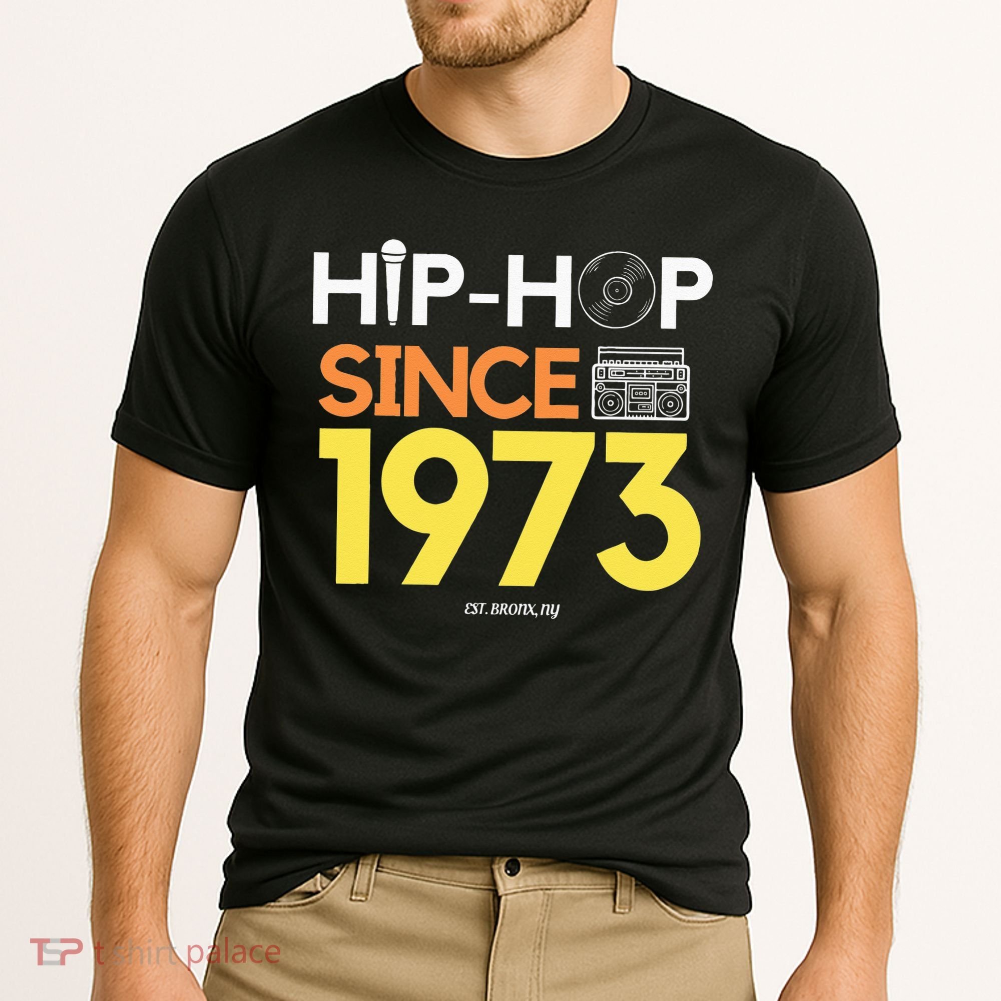 HIP HOP 50TH ANNIVERSARY 1973 BRONX NEW YORK GRAFFITI BBOY Cooling Performance Crew T-Shirt