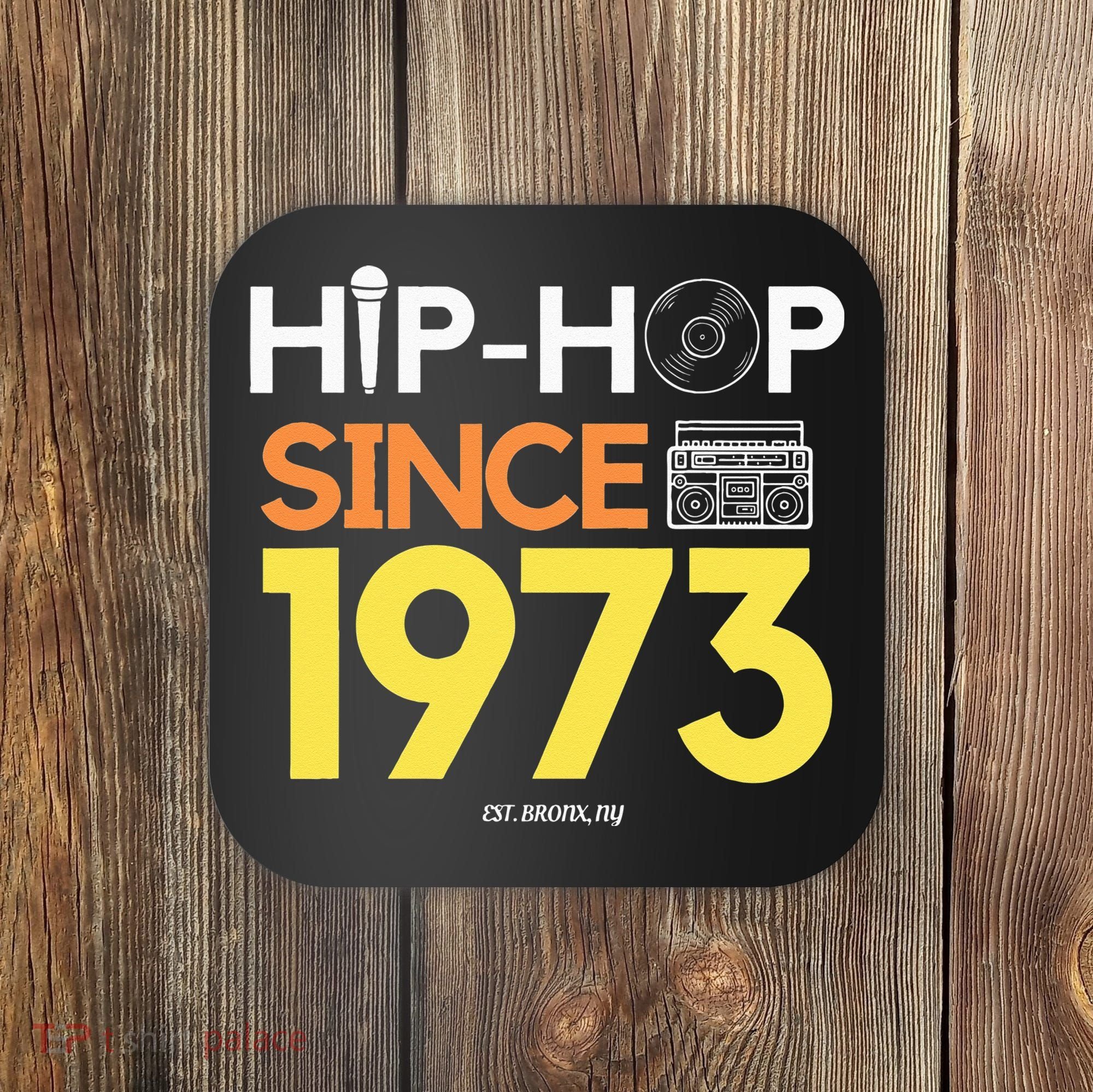 HIP HOP 50TH ANNIVERSARY 1973 BRONX NEW YORK GRAFFITI BBOY Coaster