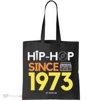HIP HOP 50TH ANNIVERSARY 1973 BRONX NEW YORK GRAFFITI BBOY Tote Bag thumb 0