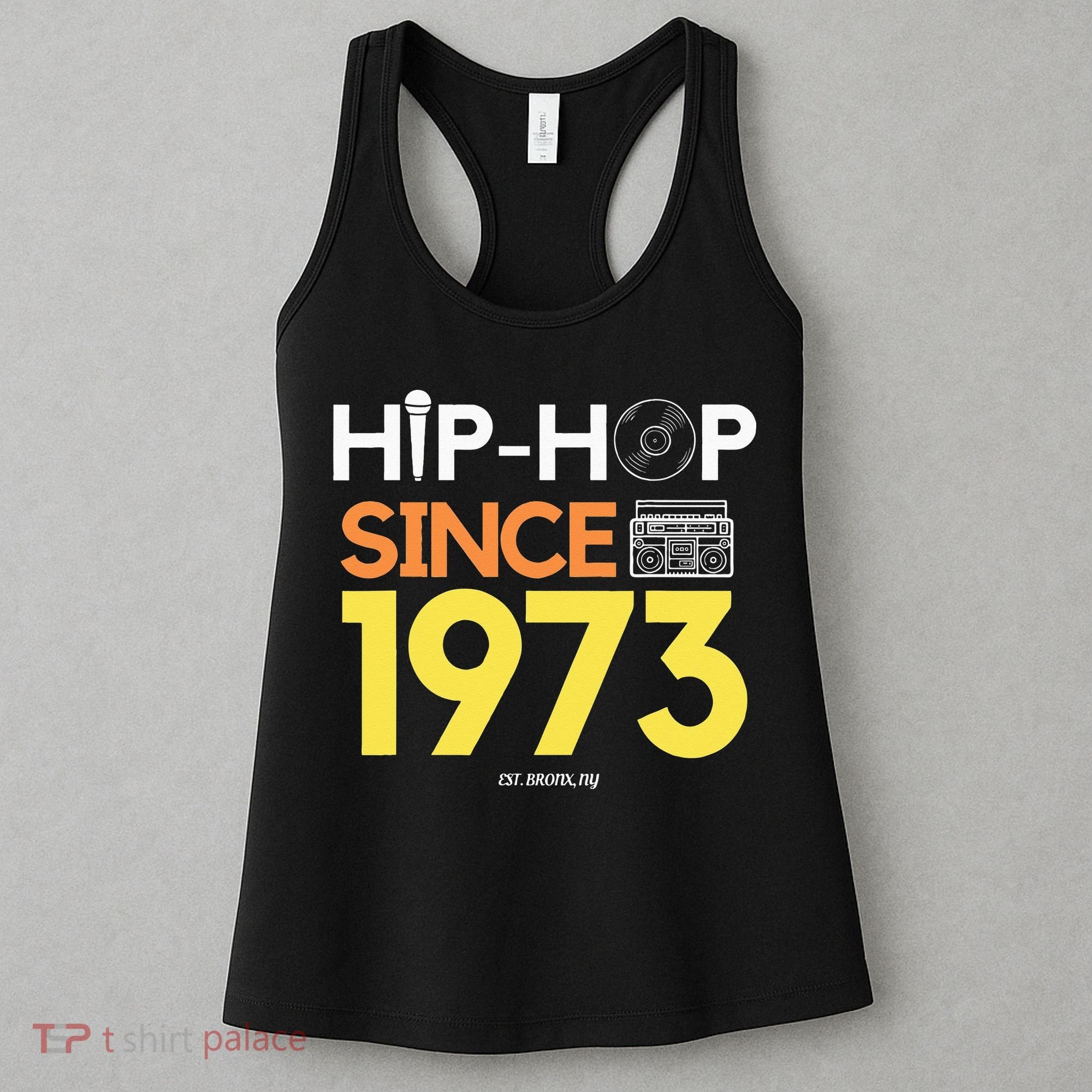 HIP HOP 50TH ANNIVERSARY 1973 BRONX NEW YORK GRAFFITI BBOY Women's Tank Top