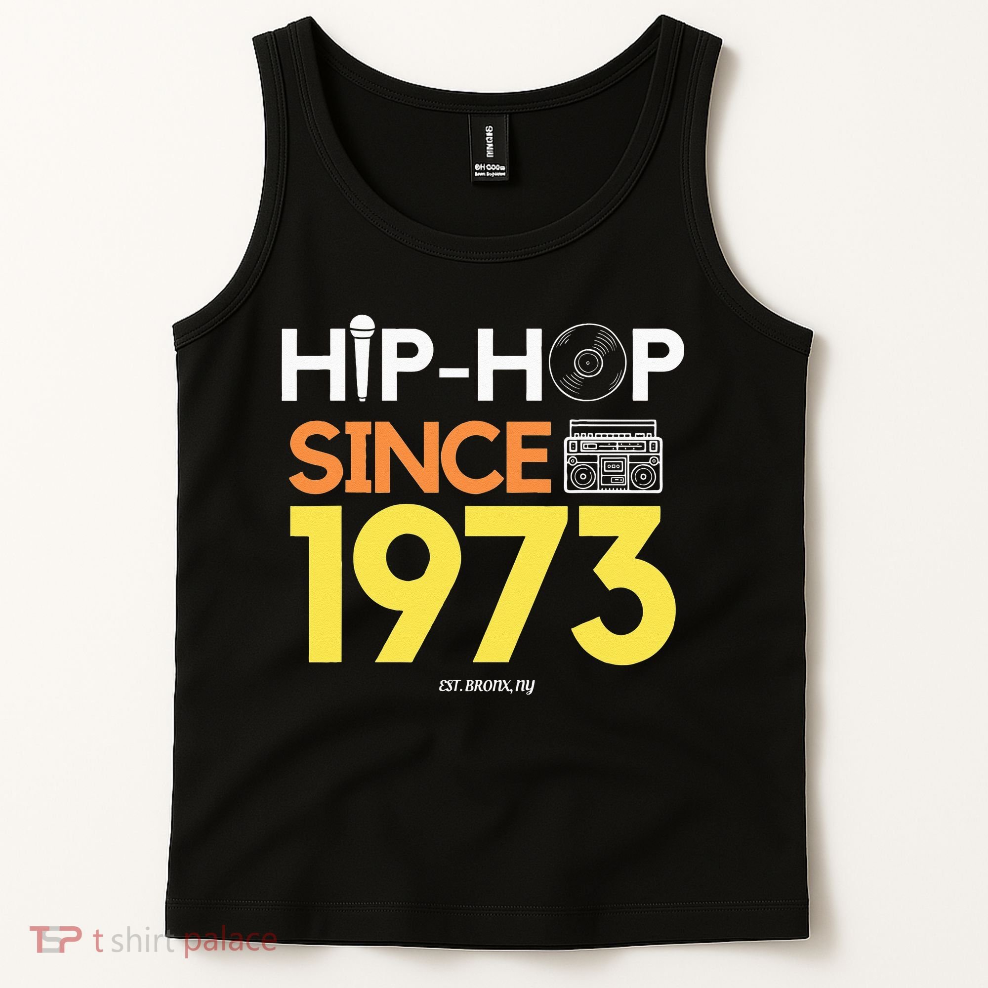 HIP HOP 50TH ANNIVERSARY 1973 BRONX NEW YORK GRAFFITI BBOY Tank Top