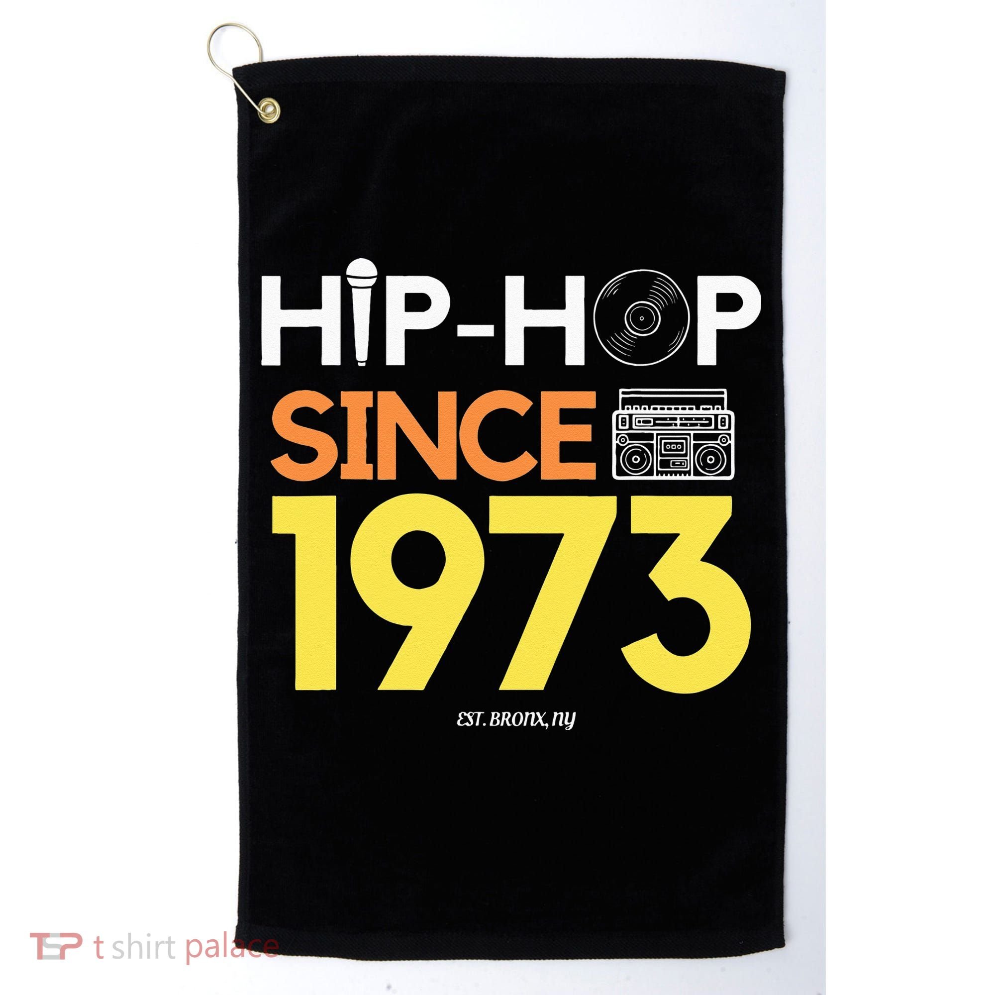 HIP HOP 50TH ANNIVERSARY 1973 BRONX NEW YORK GRAFFITI BBOY Golf Towel