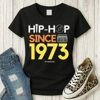 HIP HOP 50TH ANNIVERSARY 1973 BRONX NEW YORK GRAFFITI BBOY Women's T-Shirt thumb 3