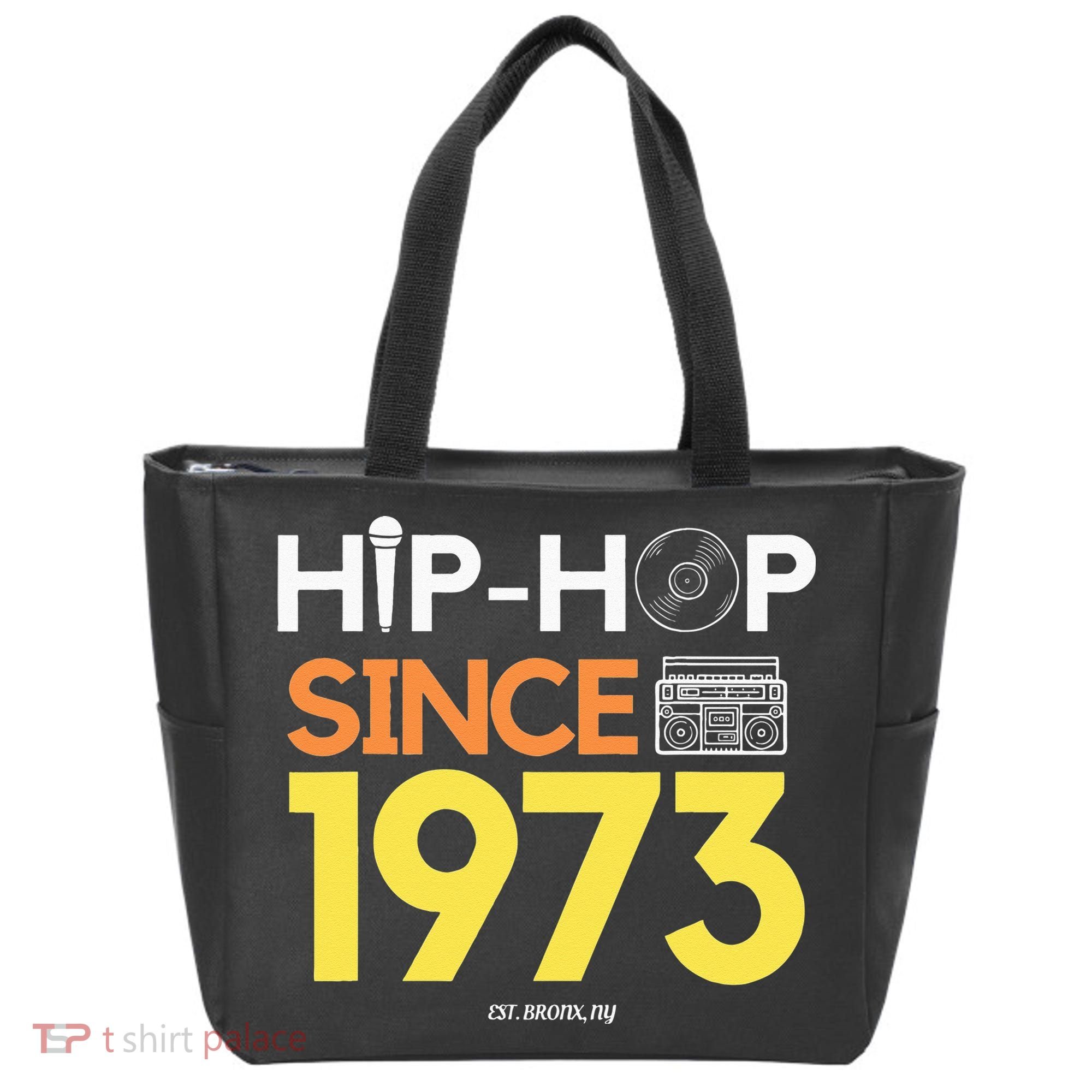 HIP HOP 50TH ANNIVERSARY 1973 BRONX NEW YORK GRAFFITI BBOY Tote Bag