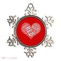 Heart Health Awareness Red In Different Languages  Ornament thumb 0