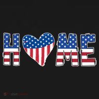 Home Heart American Flag Backpack thumb 2