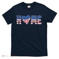Home Heart American Flag T-Shirt thumb 0