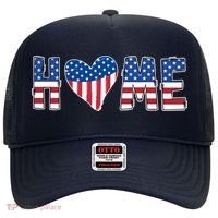 Home Heart American Flag Hat thumb 0