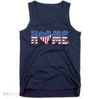 Home Heart American Flag Tank Top thumb 0