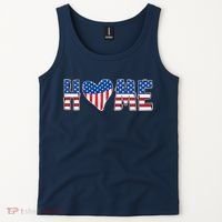 Home Heart American Flag Tank Top thumb 2