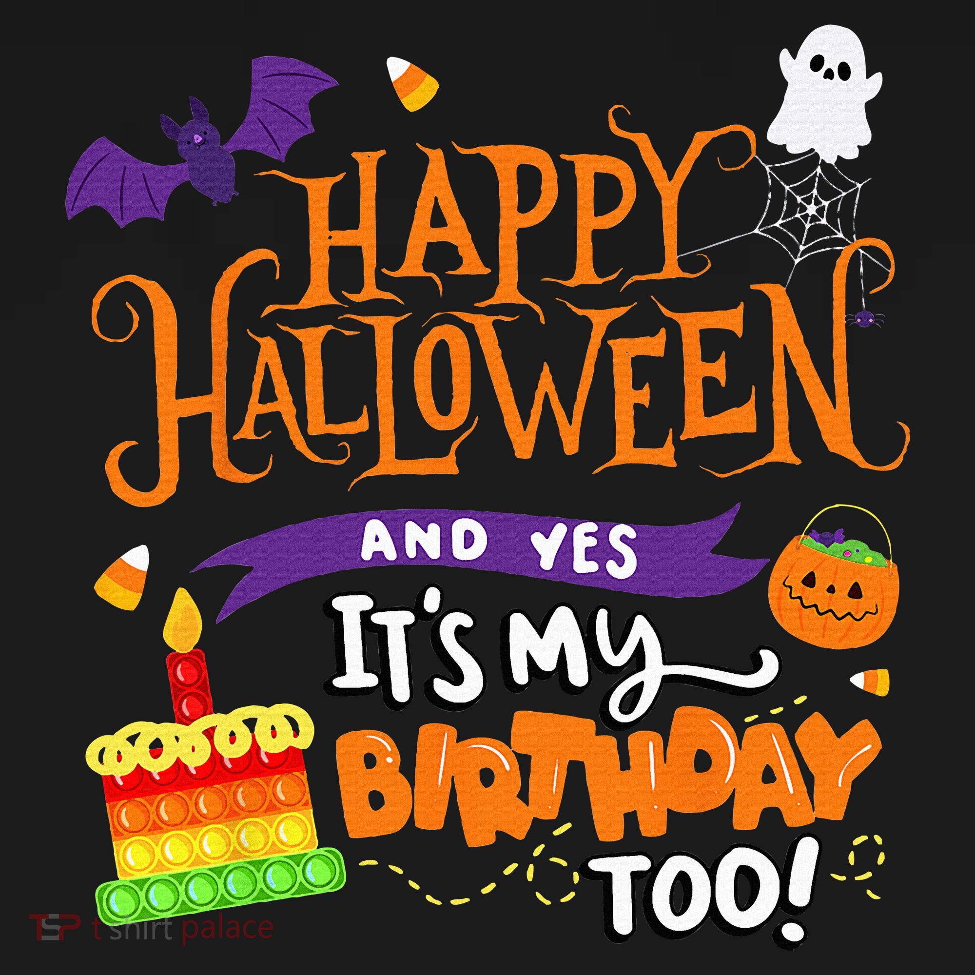 Happy Halloween And Yes Its My Birthday Halloween Mousepad