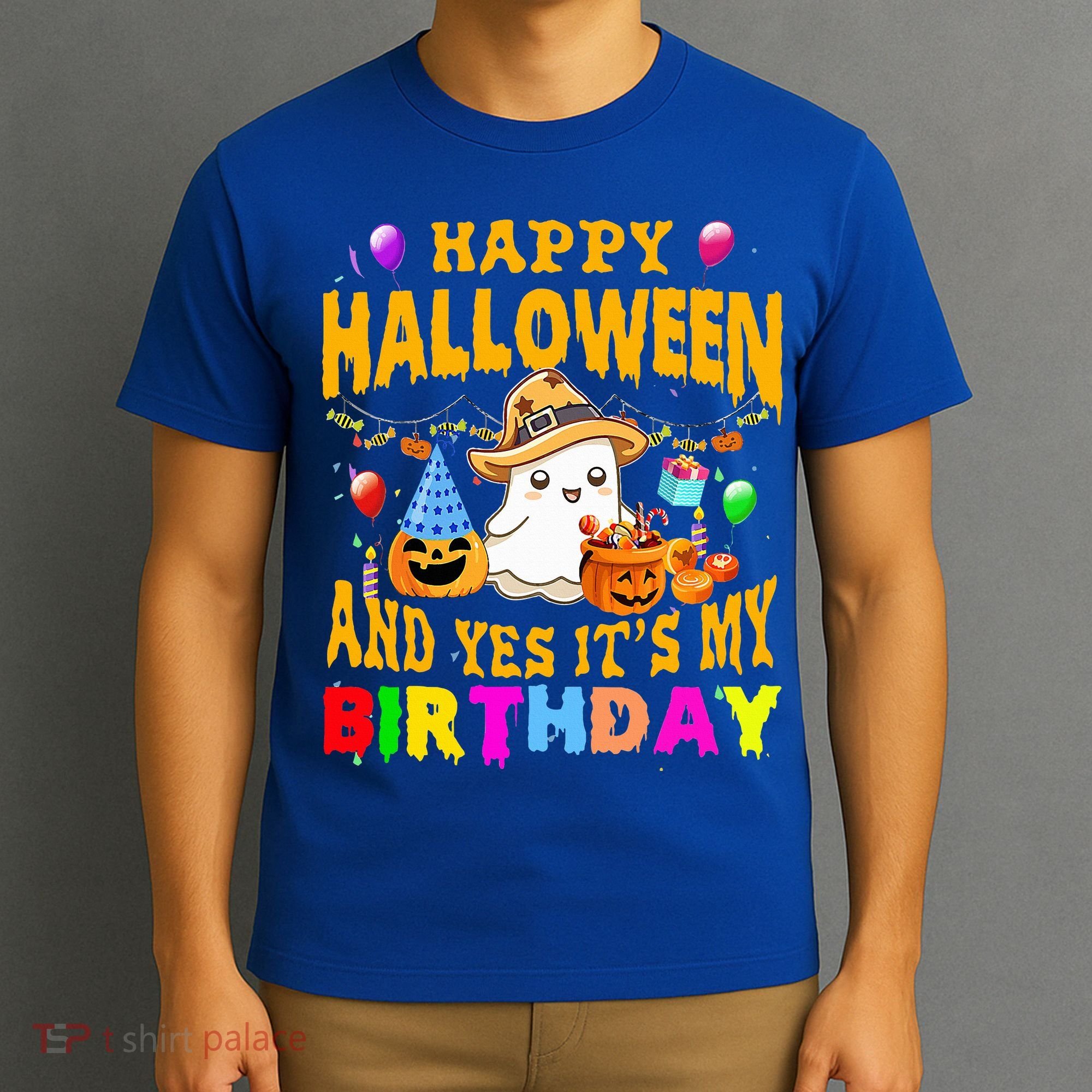 Happy Halloween And Yes It's My Birthday Halloween Party T-Shirt