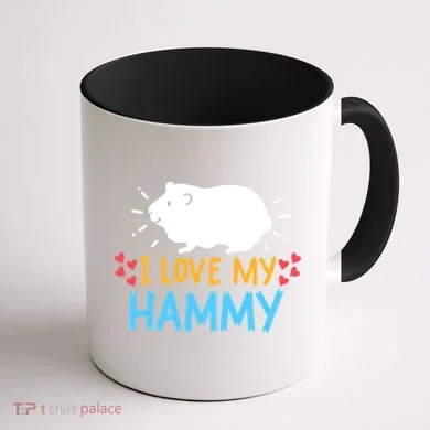 Hamster Coffee Mug back