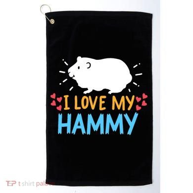 Hamster Golf Towel