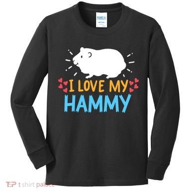 Hamster Kids Long Sleeve Shirt
