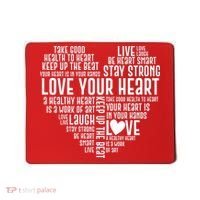 Heart Health Awareness Love Your Heart  Mousepad thumb 0