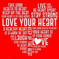 Heart Health Awareness Love Your Heart  Mousepad thumb 1