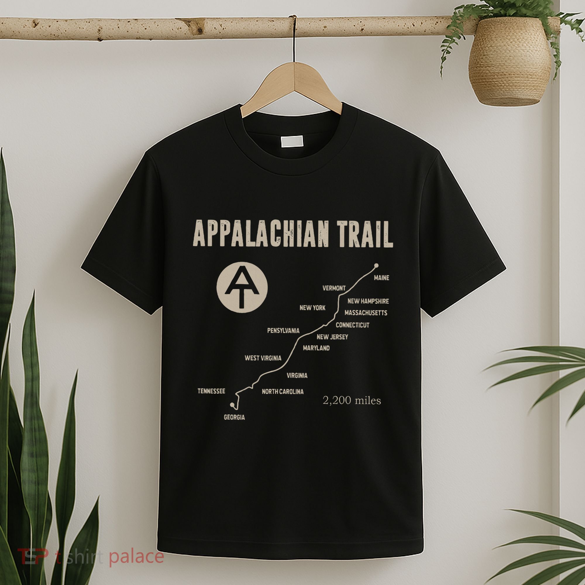 Hruh Hiker Appalachian Rail Hiking T-Shirt