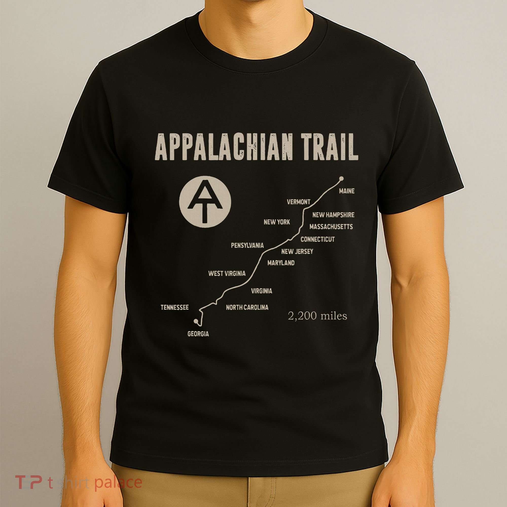 Hruh Hiker Appalachian Rail Hiking T-Shirt