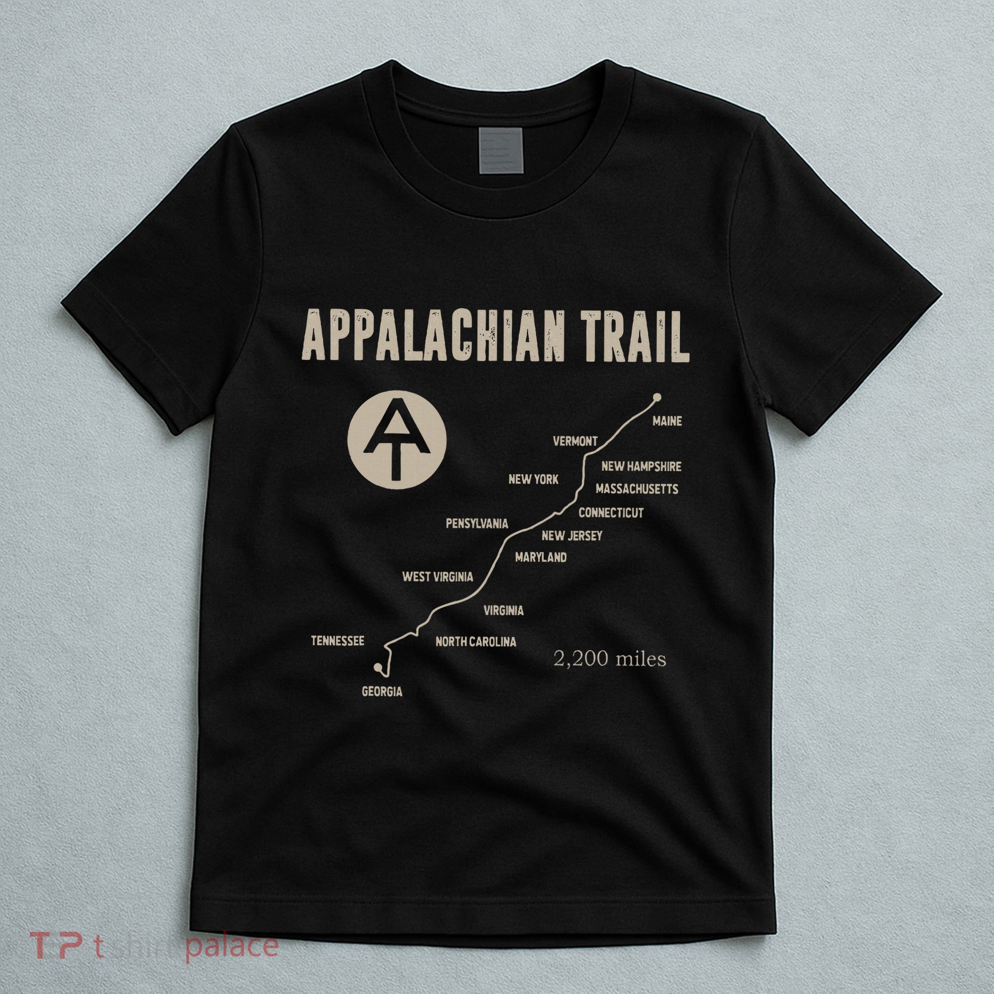Hruh Hiker Appalachian Rail Hiking T-Shirt
