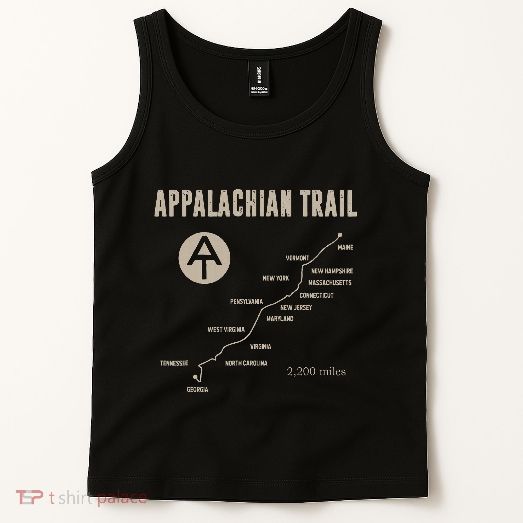 Hruh Hiker Appalachian Rail Hiking Tank Top