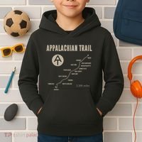 Hruh Hiker Appalachian Rail Hiking Kids Hoodie thumb 2