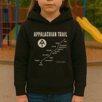 Hruh Hiker Appalachian Rail Hiking Kids Hoodie thumb 3