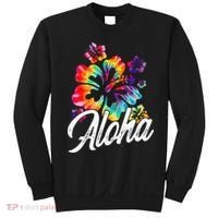 Hawaii Hawaiian Aloha Beaches Hibiscus Flowers Sweatshirt thumb 0
