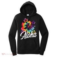 Hawaii Hawaiian Aloha Beaches Hibiscus Flowers Women's Hoodie thumb 0