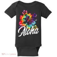 Hawaii Hawaiian Aloha Beaches Hibiscus Flowers Baby Bodysuit thumb 0