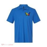Haiti Haitian America Jamaica Caribbean Combo Butterfly Dna Gift Polo thumb 0