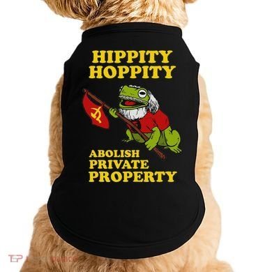 Hippity Hoppity Abolish Private Property Frog Meme Doggie Tank