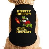 Hippity Hoppity Abolish Private Property Frog Meme Doggie Tank thumb 0