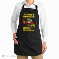 Hippity Hoppity Abolish Private Property Frog Meme Apron thumb 2