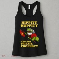 Hippity Hoppity Abolish Private Property Frog Meme Women's Tank Top thumb 3